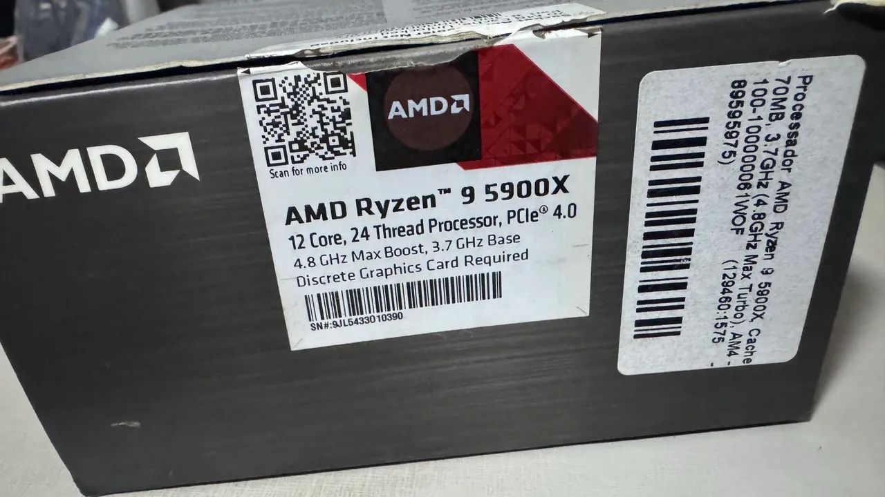 Processador Ryzen 9 5900x - Processadores - Jardim Floresta I