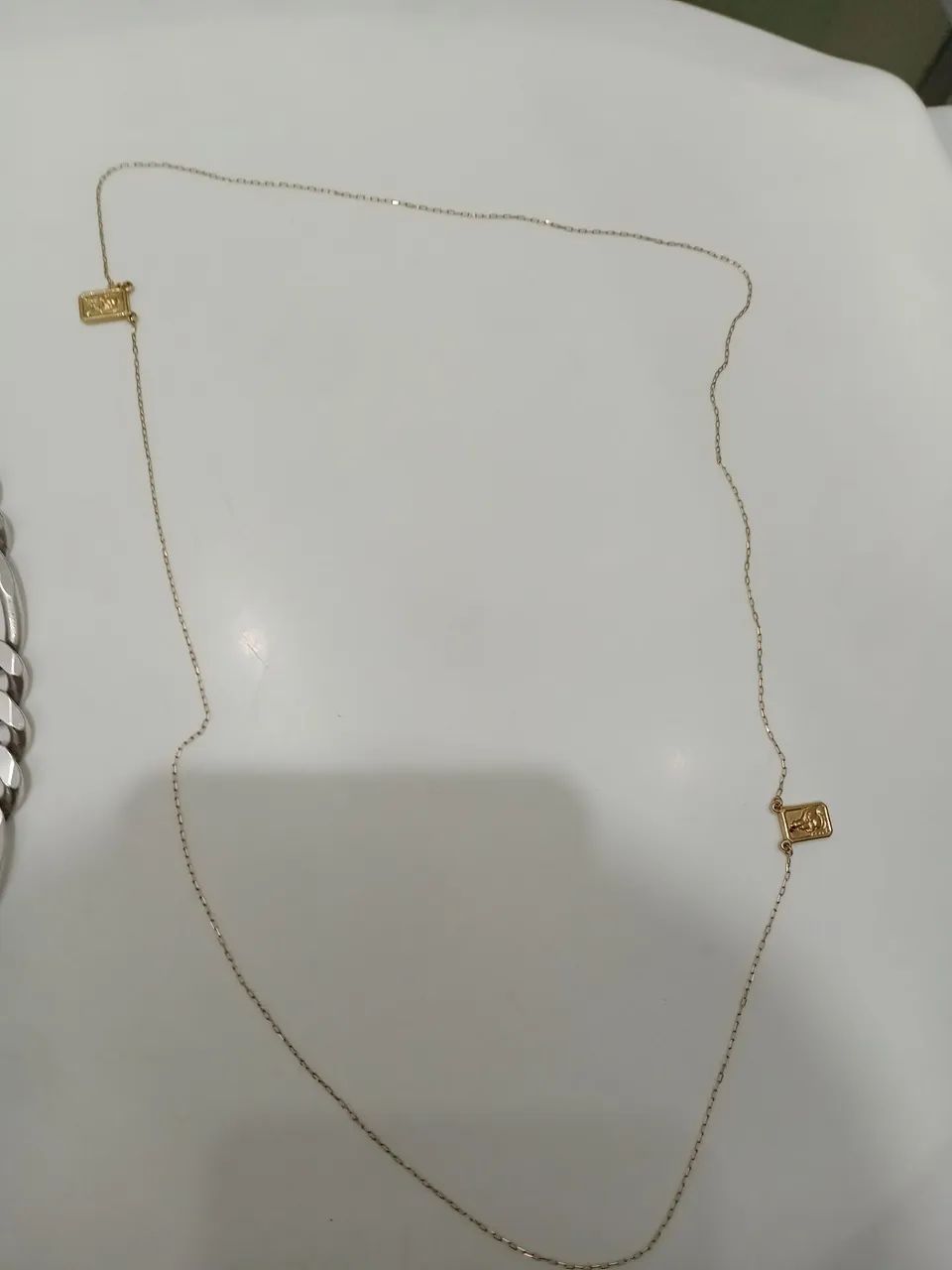 Vendo escapulatorio de ouro 18 k  - Foto 2