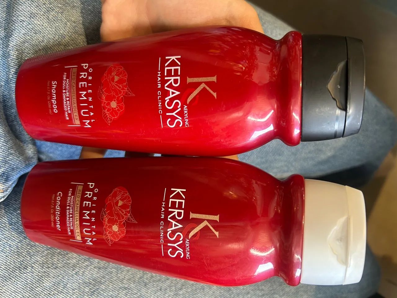 Shampoo e condicionador Koreano Kerasys