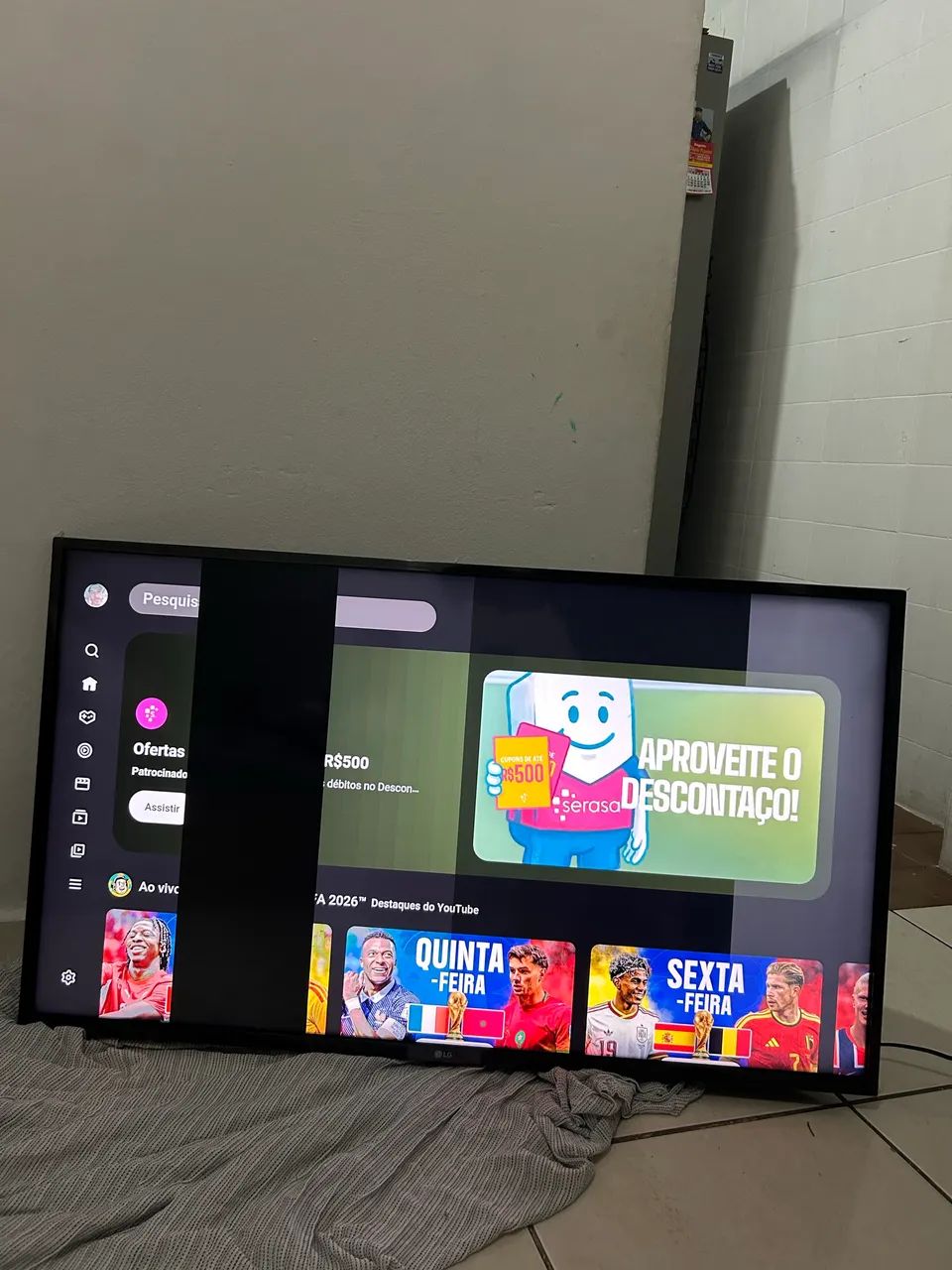 TV LG 43 (defeito)
