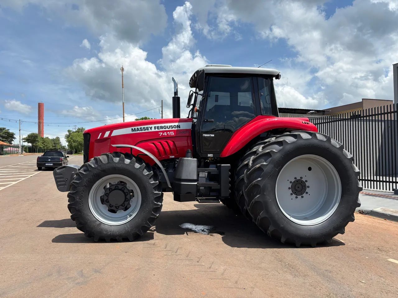 TRATOR MASSEY FERGUSON 7415 - FORTE, REVISADO E PRONTO PRA CAMPO - Foto 2
