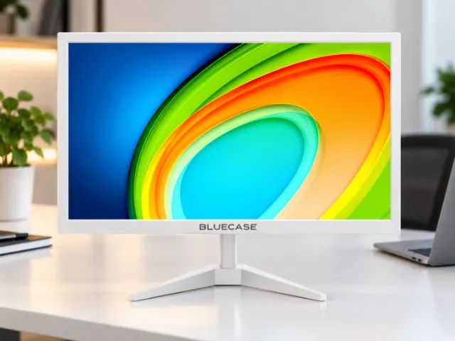 Monitor Bluecase 20 Polegadas LED HDMI VGA 75Hz Branco *Entrego*parcelo - Foto 3