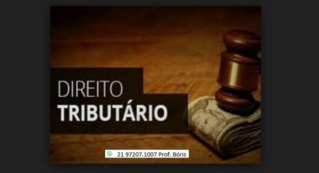 Aulas particulares de Direito Tributário