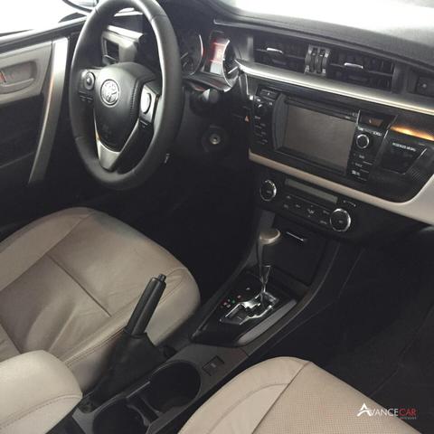 Corolla XEI 2.0 AT 2015 4 pneus Zeros - Foto 9