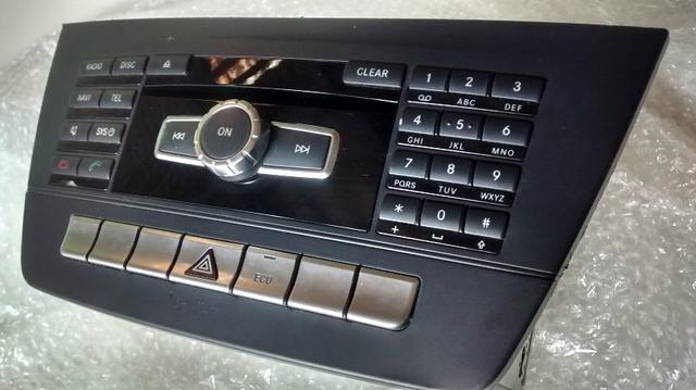 Rádio Central Multimídia Mercedes Benz C180 2013 Original