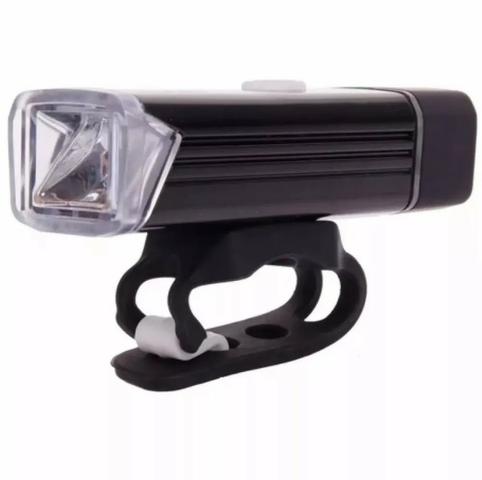 Bike Lanterna Farol Dianteiro Recarregável Usb 180 Lumens Pedal Noturno Bicicleta Forte