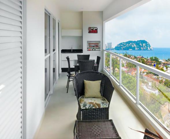 Apartamento Flat no Guarujá, 55m2 , Varanda Grill, Mobiliado a Preço de Custo! - Foto 3