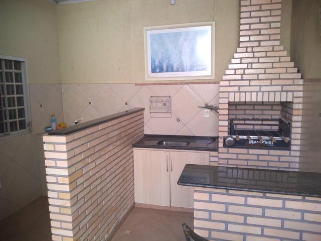 QN 12 Linda Casa Garagem Coberta Churrasqueira, 02 Quartos