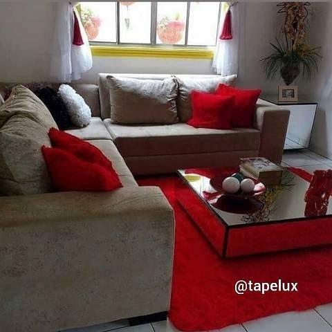 Tapete casa Bolívia ótima qualidade fofinho antiderrapante antiácaro a pronta entrega - Foto 3