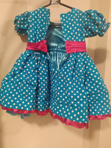 vestido galinha pintadinha 3 anos