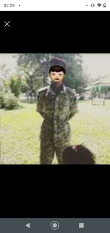 Roupa camuflada
