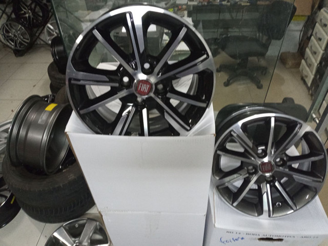 Roda Nova aro 14 Fiat Cronos - Preta ou Grafite??Venha Escolher!!