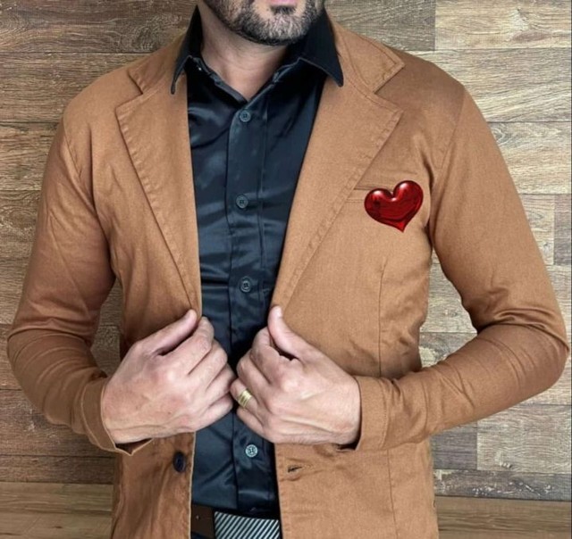 Blazer Masculino Super Slim  - Foto 4