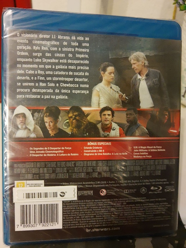Blu-ray Duplo - Star Wars O despertar da Força  - Foto 2