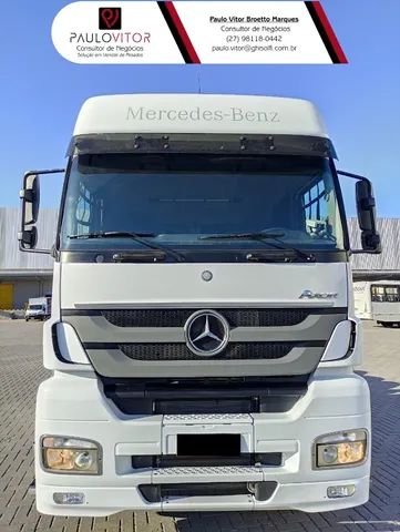 Caminhão Mercedes Axor 2541 6x2 2019/2019 - 350mil km automatico