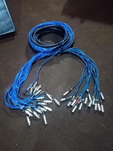  MULTI-CABOS de 5 e 19 vias e 10 vias para fones ouvidos 