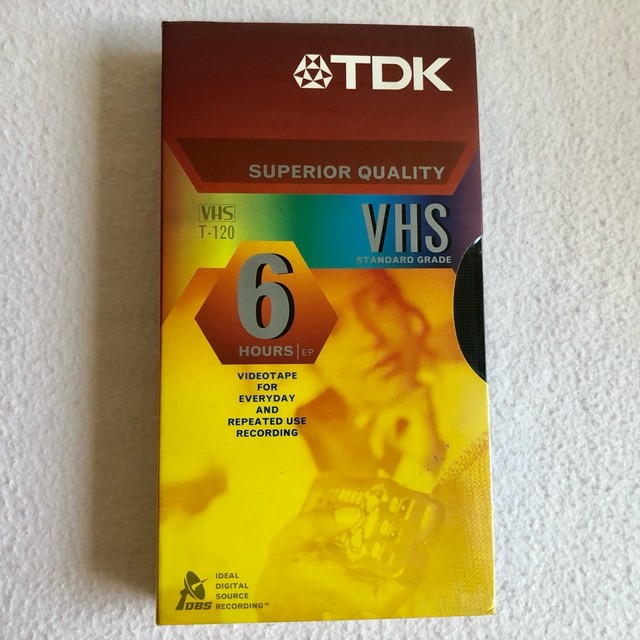 Fita VHS T-120 Superior Quality
