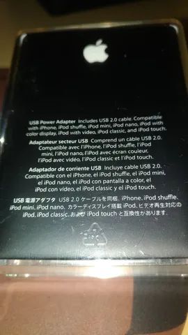 Carregador usb Iphone, ainda na caixa, completo. - Foto 5