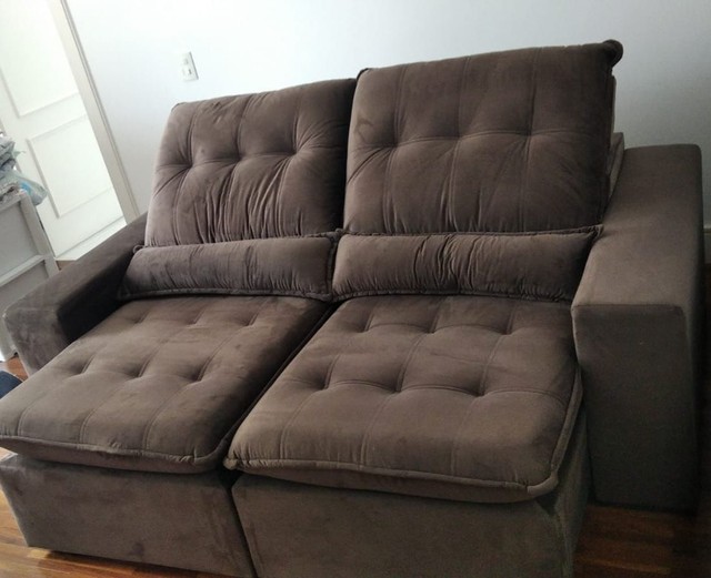 OFERTA SOFÁ RETRÁTIL e RECLINAVEL MÁXIMO Alto Padrão Frete Grátis