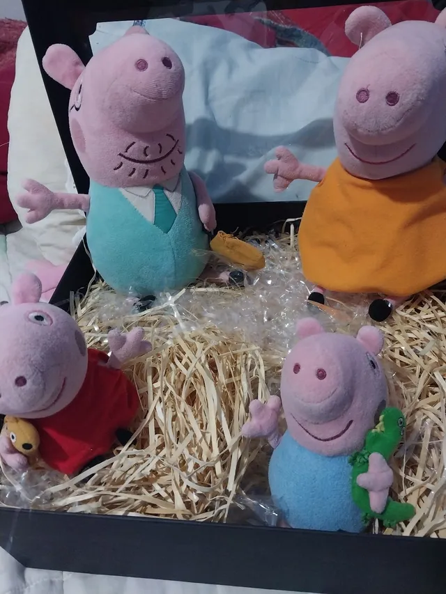 Linda casa da Peppa com teto removível. Festa Peppa Pig - Tema