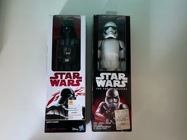 Boneco Darth Vader Star Wars Hasbro 30 Cm - Hasbro e Stormtrooper - Foto 3