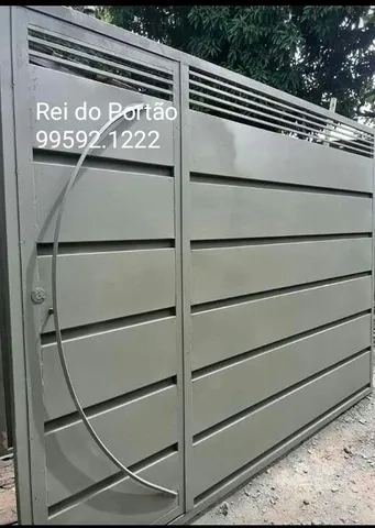 Portão de garagem bonito com extrema qualidade novo da fábrica oportunidade