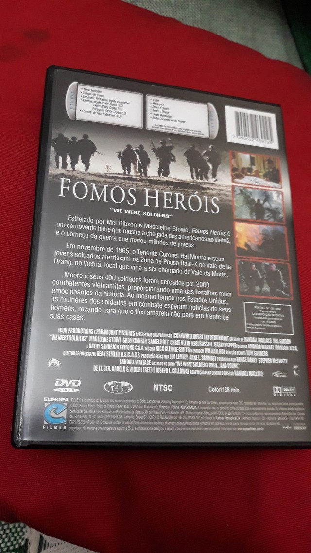 DVD Fomos Heróis - Foto 3