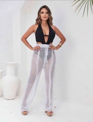 Calça tricot Verão 