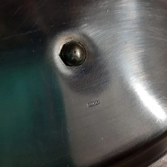 Dupla 2 Castiçais Espessurados em Prata Eberle Anos 50 - Foto 5