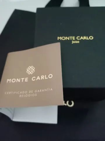 Relógio Monte Carlo Feminino em Aço Dourado - Foto 3