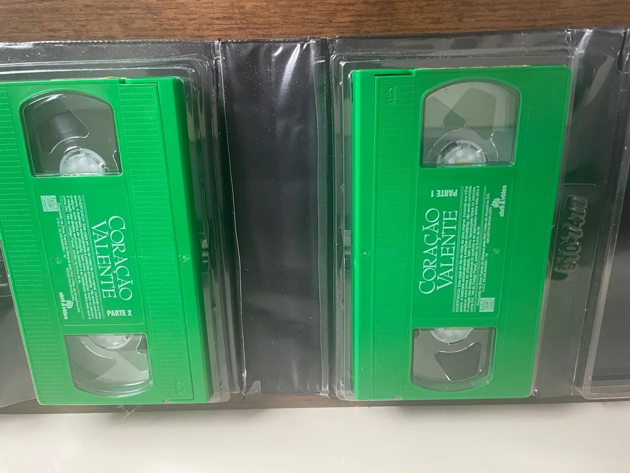 Fita VHS - Coração Valente - 2 Volumes - Foto 4