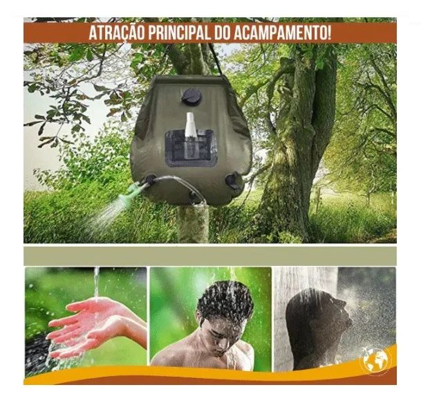 Chuveiro Portátil para Camping - Foto 5