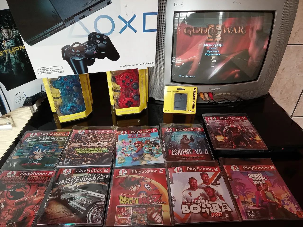 Playstation 2 - Consoles de Vídeo Game - Vila Nova Cintra, Mogi das Cruzes  1320968910 | OLX