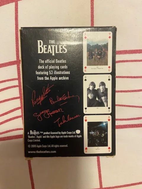 Baralho Beatles para colecionador - Foto 2