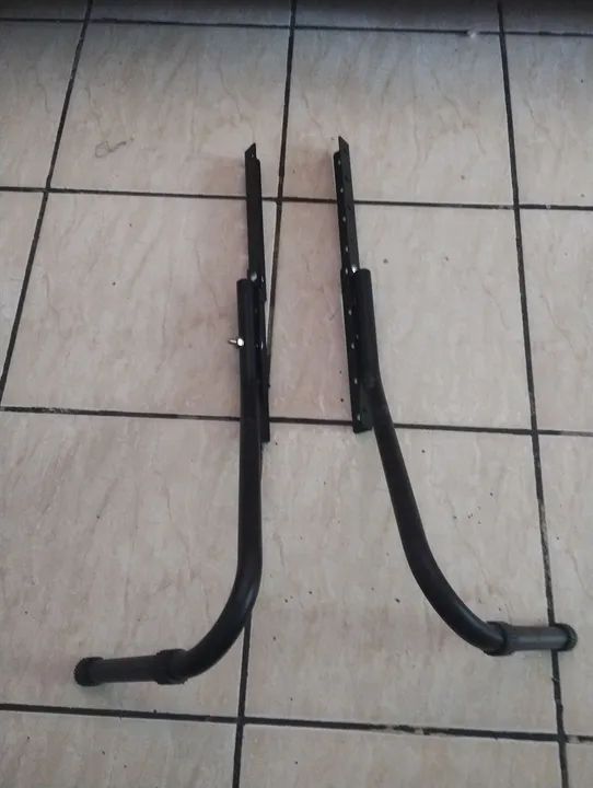 Base para tv 40 a 55 pol. Pé para TV Samsung, LG cor preto  - Foto 2