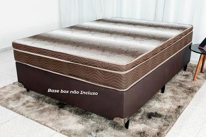 Colchão casal light Ortobom marrom - ENTREGA HOJE !!! 
