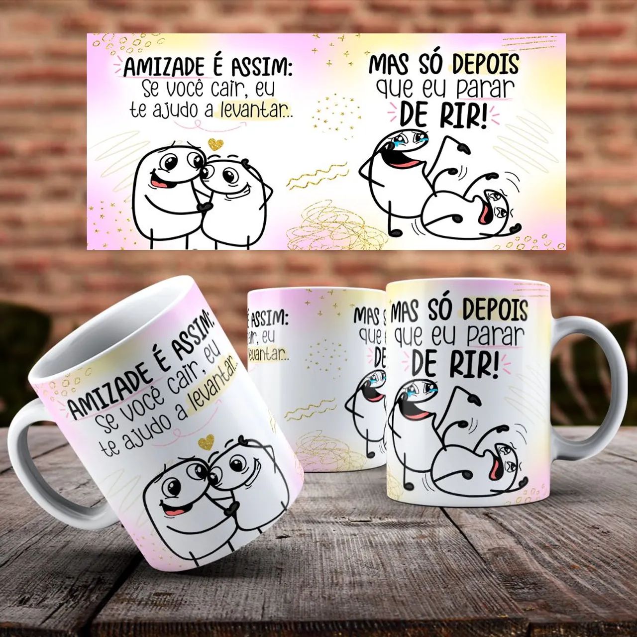 Caneca Flork amizade  - Foto 5