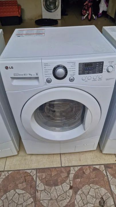 Lava e seca LG, lavadora de roupas secadora 