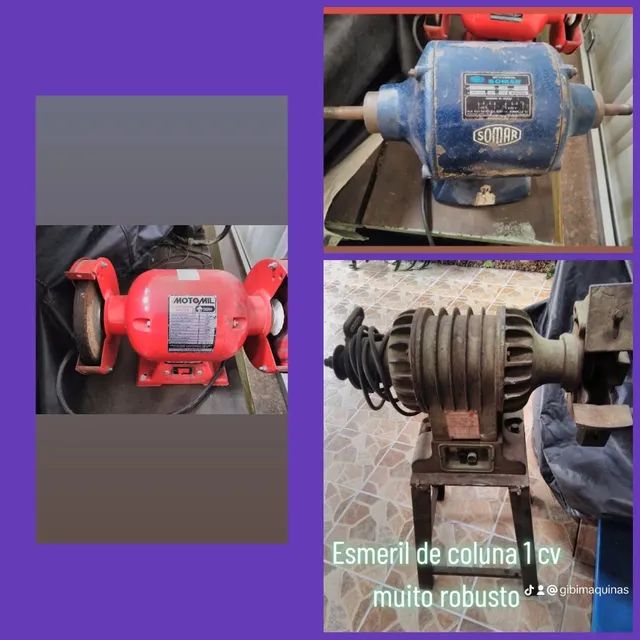 Esmeril de coluna e de bancada - Foto 3