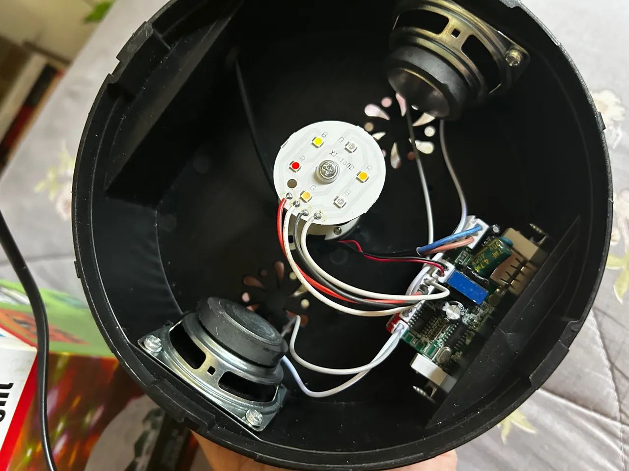 Led Crystal Magic Ball Light - Foto 3