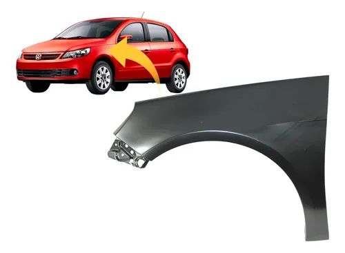 Paralama Vw Gol Voyage G5 2009 2010 2011 2012 Novo - Foto 2