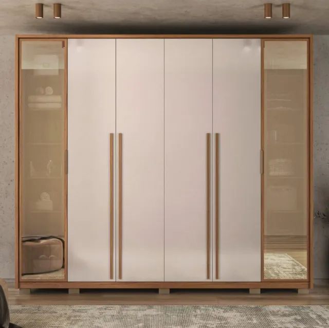 Guarda-Roupa 6 Portas Octavius 2,65 m 100% MDF - Foto 2