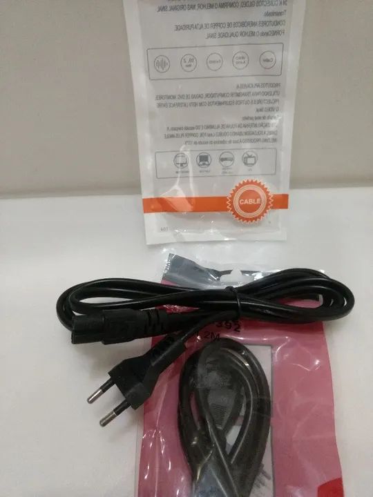 Cabo força tv fonte universal monitor etc.. - Foto 2