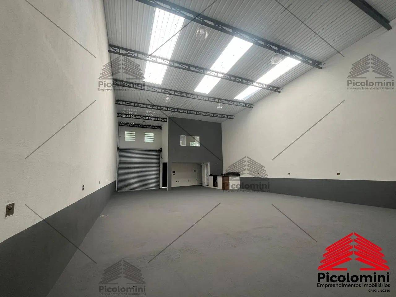 Galpão para locação, todo reformado, 10 x 20m, copa cozinha, mezanino com escritório, 2 ba - Foto 5