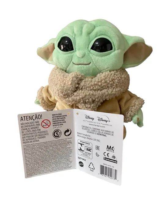 Pelúcia Original Baby Yoda Grogu - Disney - Foto 2