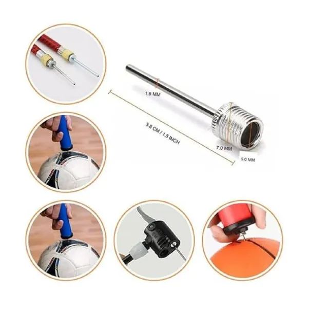 KIT BICOS DE BOLA PARA BOMBA 10 PEÇAS ACESSORIOS INFANTIS IDEA ID3698B - Foto 3