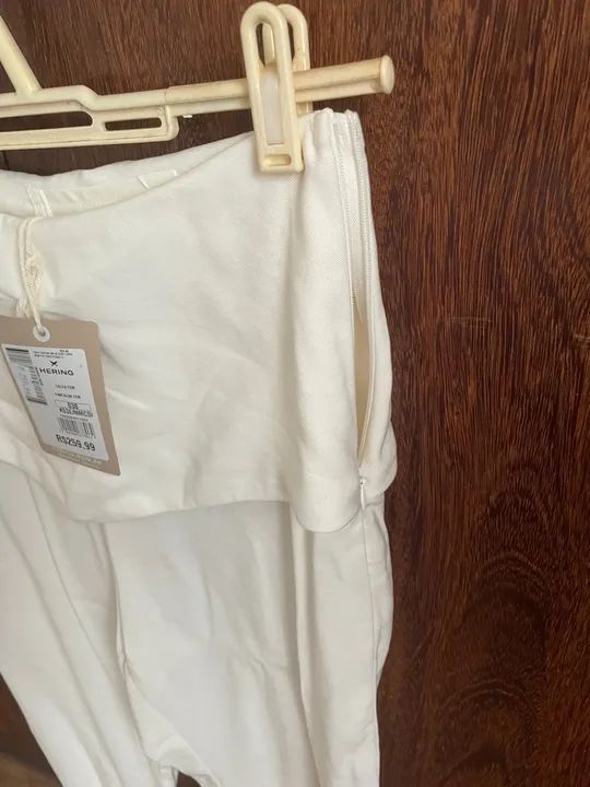 Calça Hering branca 38/28 - Foto 3