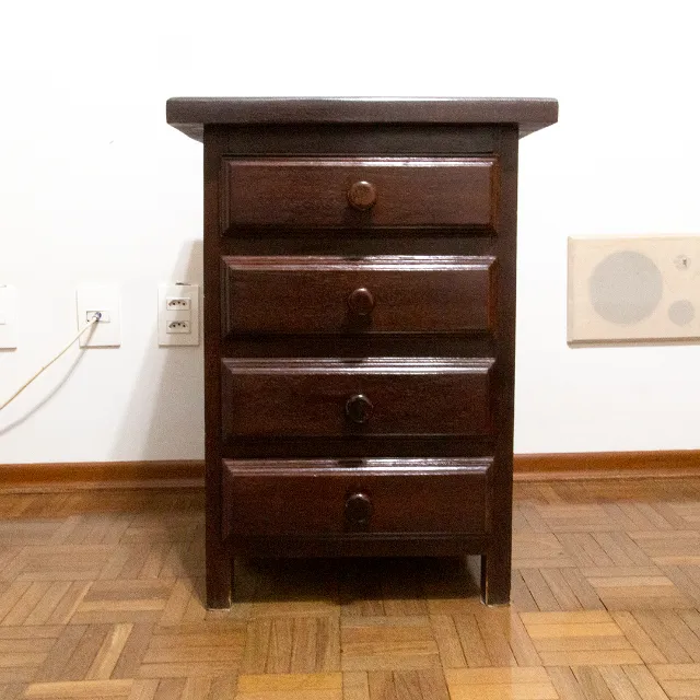 Mesa de Cabeceira Gaveteiro Madeira Maciça 36x50