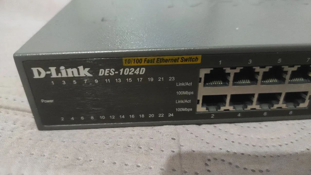 Switch D-link DES-1024D.  24 portas - Foto 4