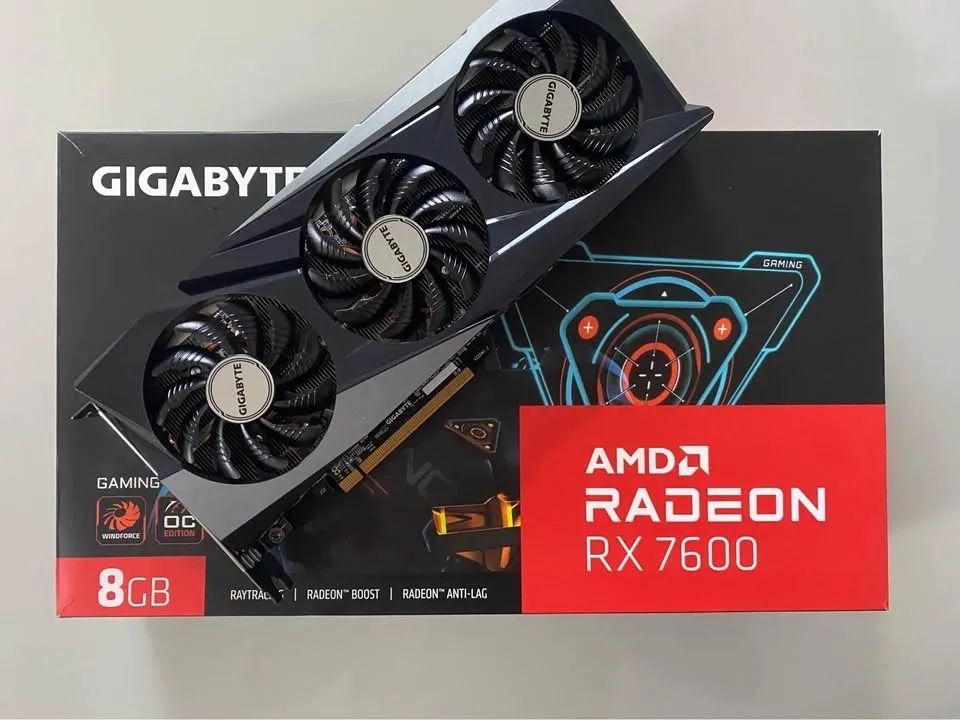 Placa de Vídeo RX 7600 - Parcela